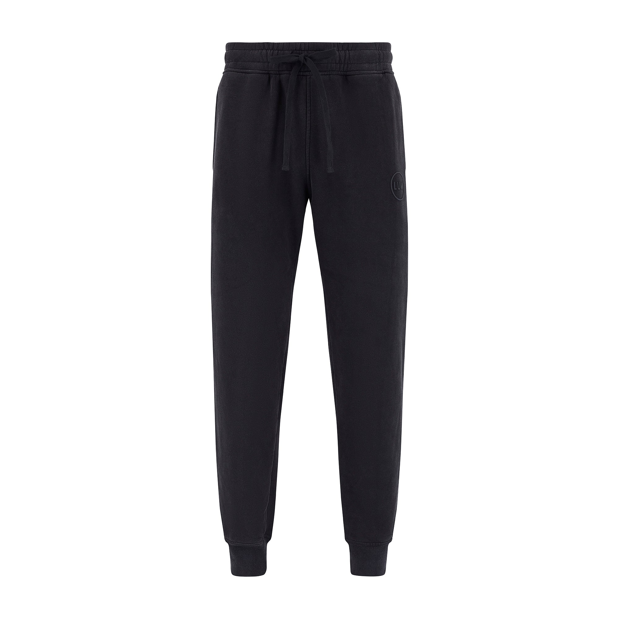 Men's LUX Sweatpants Black Wash – LUMI Therapy