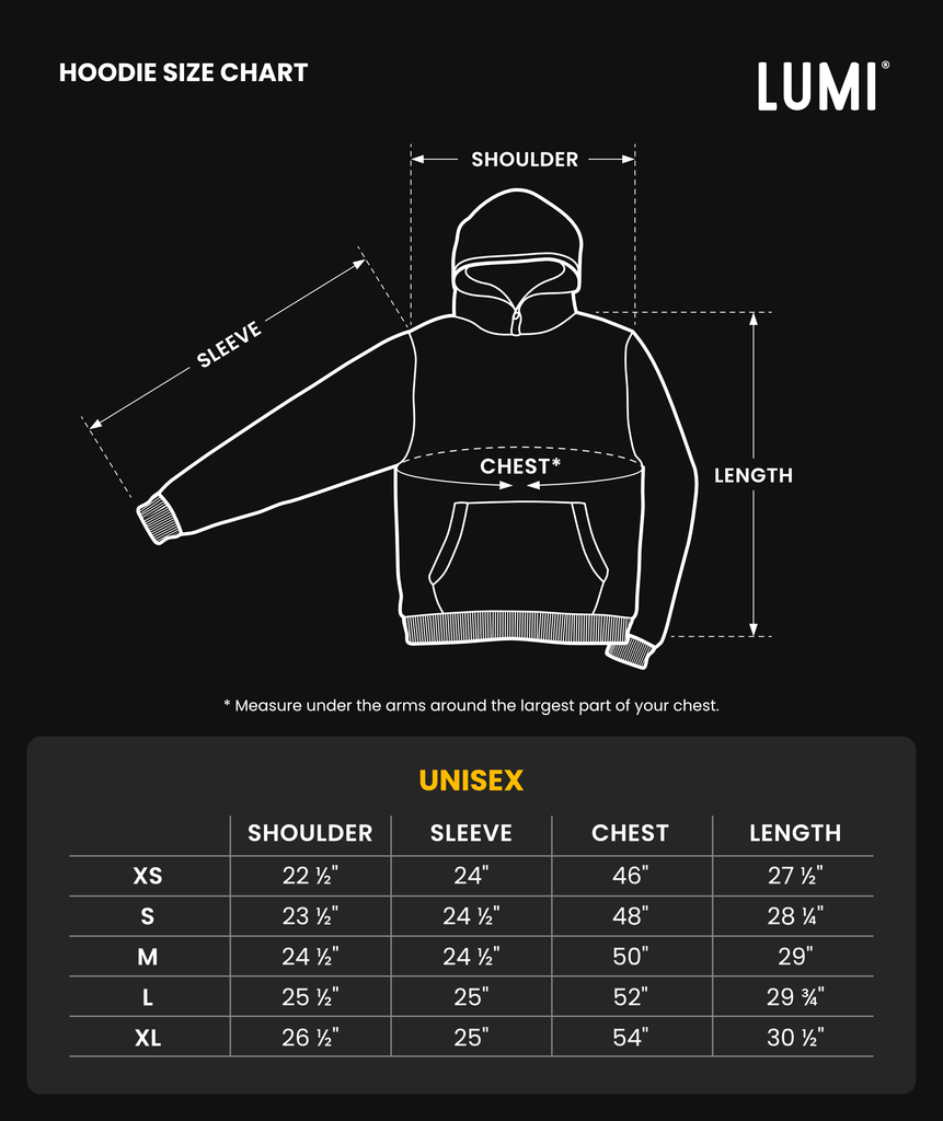 Size chart image