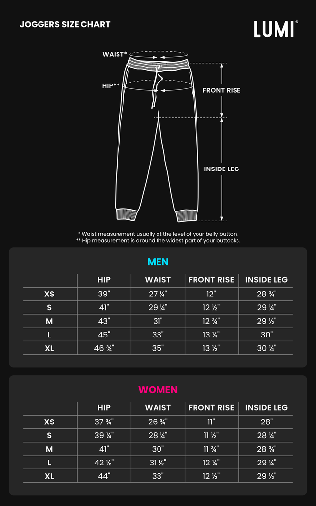 Size chart image