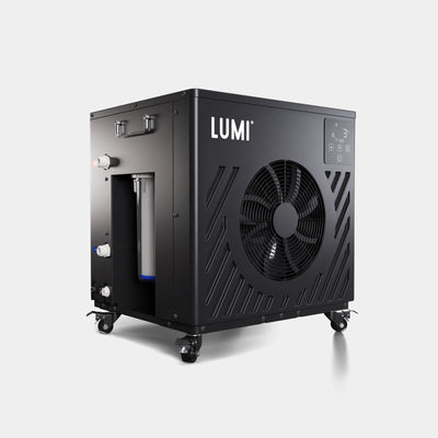 LUMI Cube PRO chiller - angled view