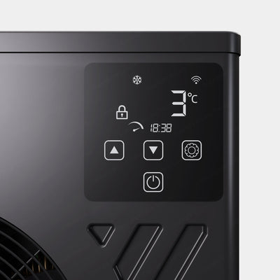 LUMI Cube PRO chiller - display