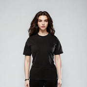 Women's LUX Heavyweight T-Shirt Black Wash