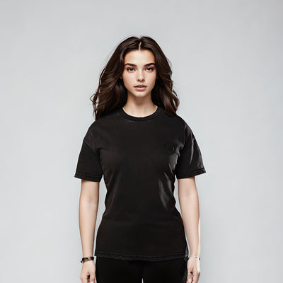 Women's LUX T-Shirt Black Wash