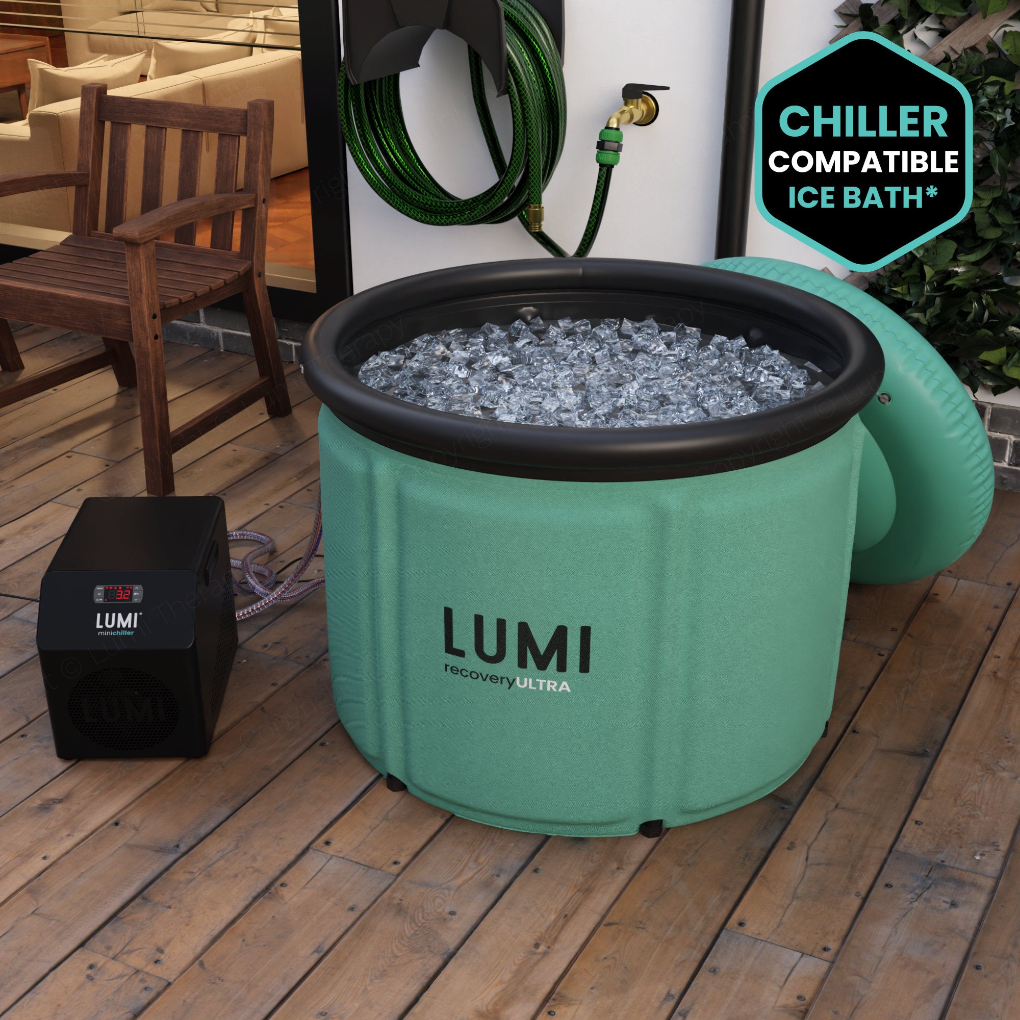 Baño de hielo LUMI Recovery Ultra (incluye variantes)