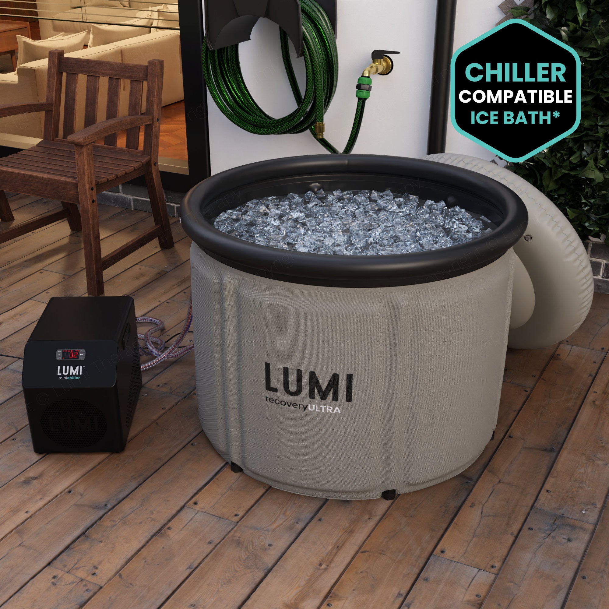 Baño de hielo LUMI Recovery Ultra (incluye variantes)