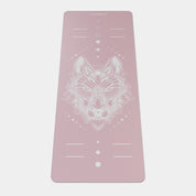 Eco Wolf Yoga Mat - Nude Edition