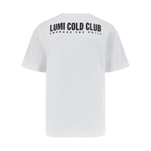 T-Shirt Oversize LCC da Uomo Bianca