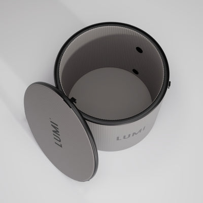 Top view showing the inside of the LUMI Pod PRO ice bath