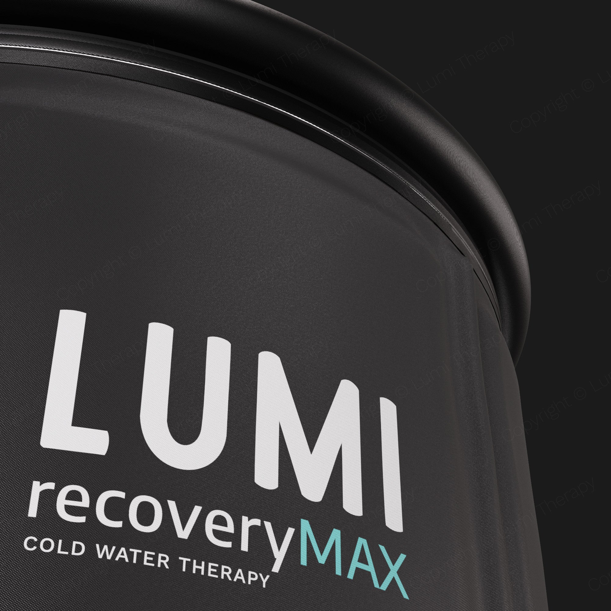 Close up of the LUMI Pod MAX ice bath