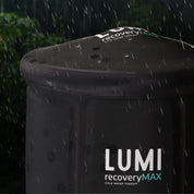 The All Weather Cover protecting the The LUMI Pod MAX ice bath.