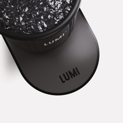 LUMI Ice Bath Floor Mat with non-slip rubber surface and breathable mesh design supporting cold therapy sessions