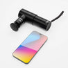 Lumi miniPro Massage Gun with iPhone