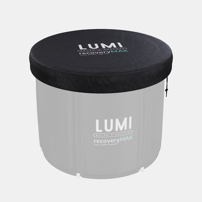 Lumi All weather cover MAX on Recovery Pod MAX