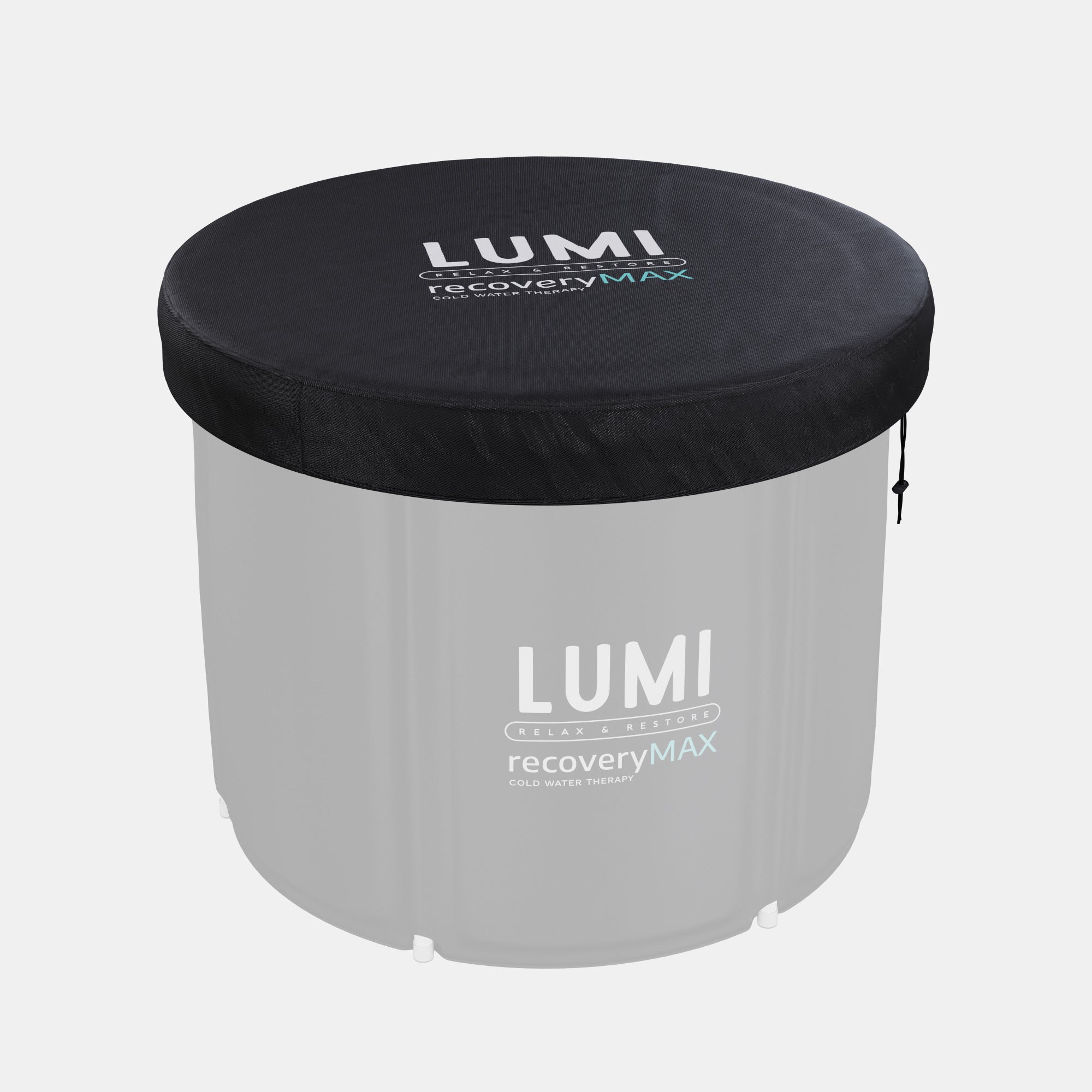 Lumi All weather cover MAX on Recovery Pod MAX
